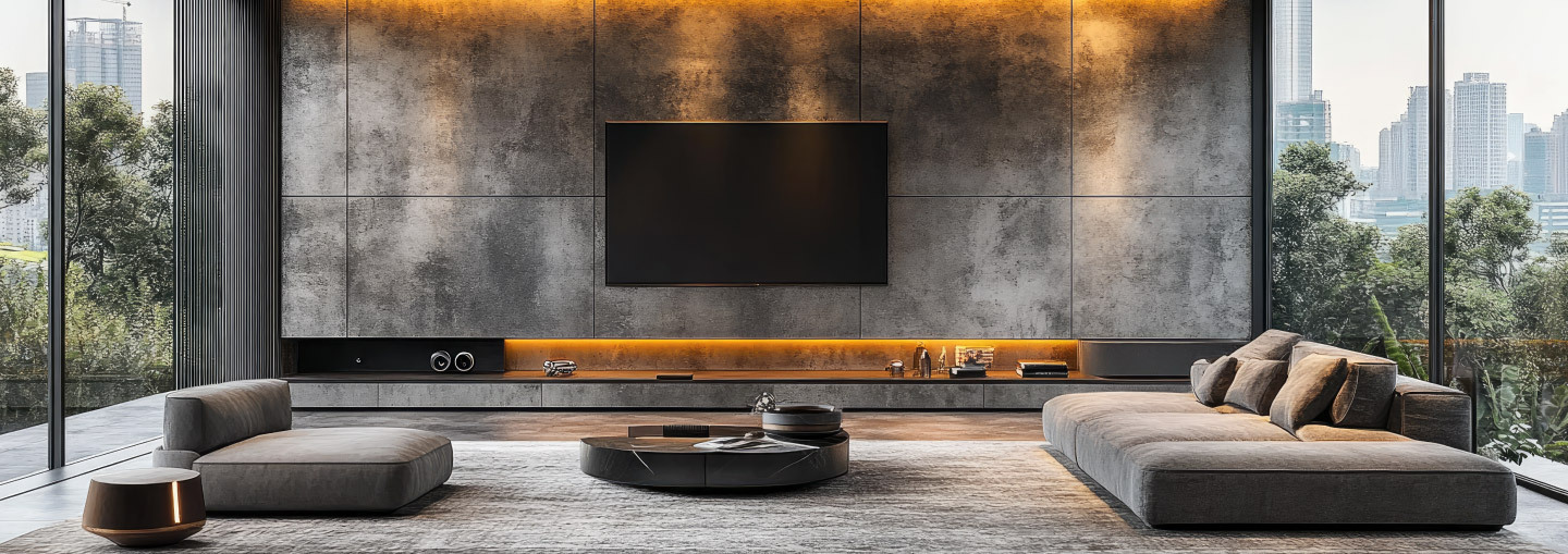 The Art of Designing a Functional TV & Media Wall